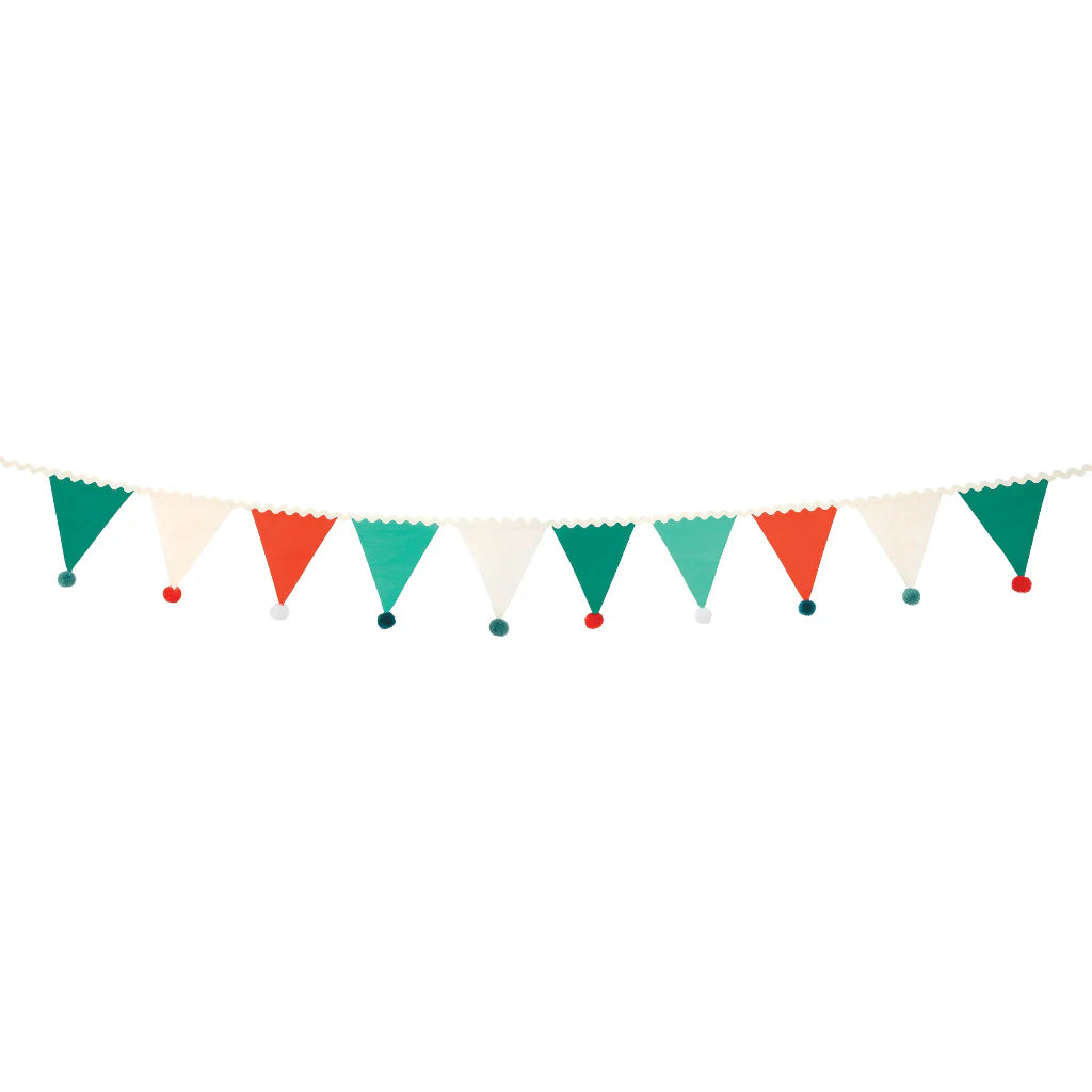 Meri Meri guirlande, Pompom-flag - 1,8 m