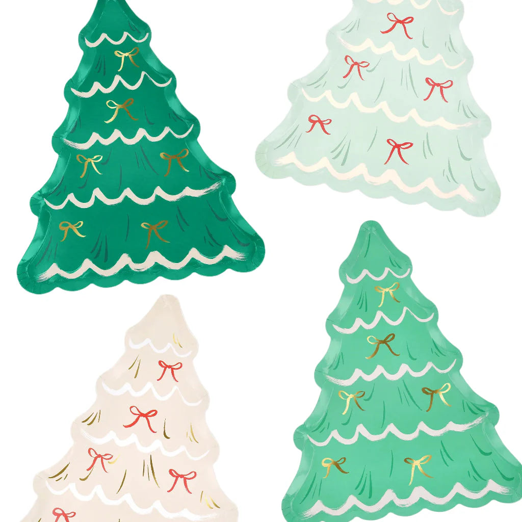 Juletre med sløyfefat