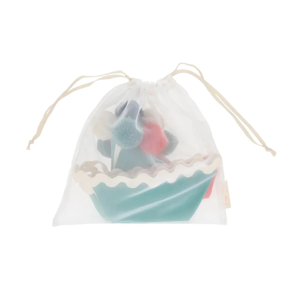 Girlander
Julegirlander med pompongflagg