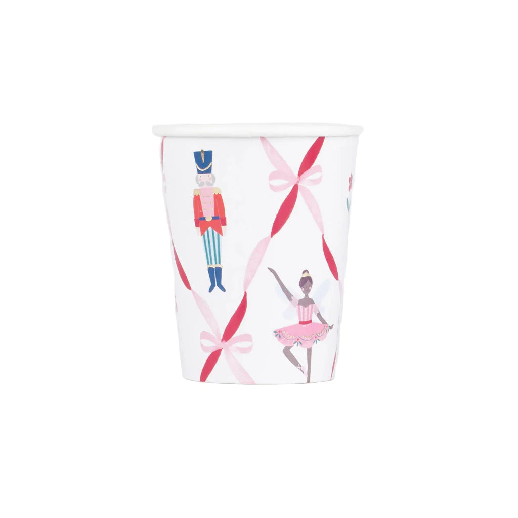 Meri Meri krus, Nøddeknækkeren ballet - 8 stk.