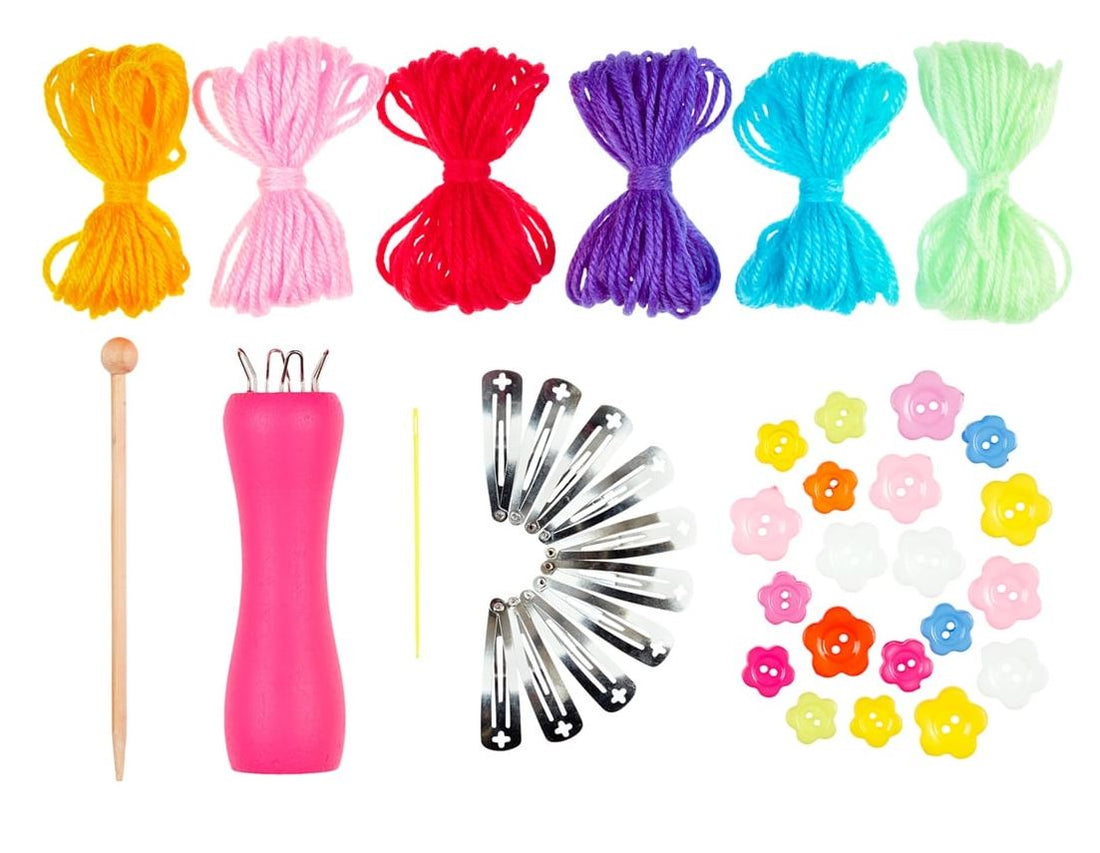 Souza, Broderisett - nøkkelring med havfrue