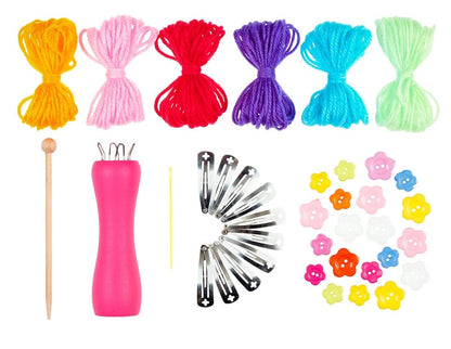 Souza, Broderisett - nøkkelring med havfrue