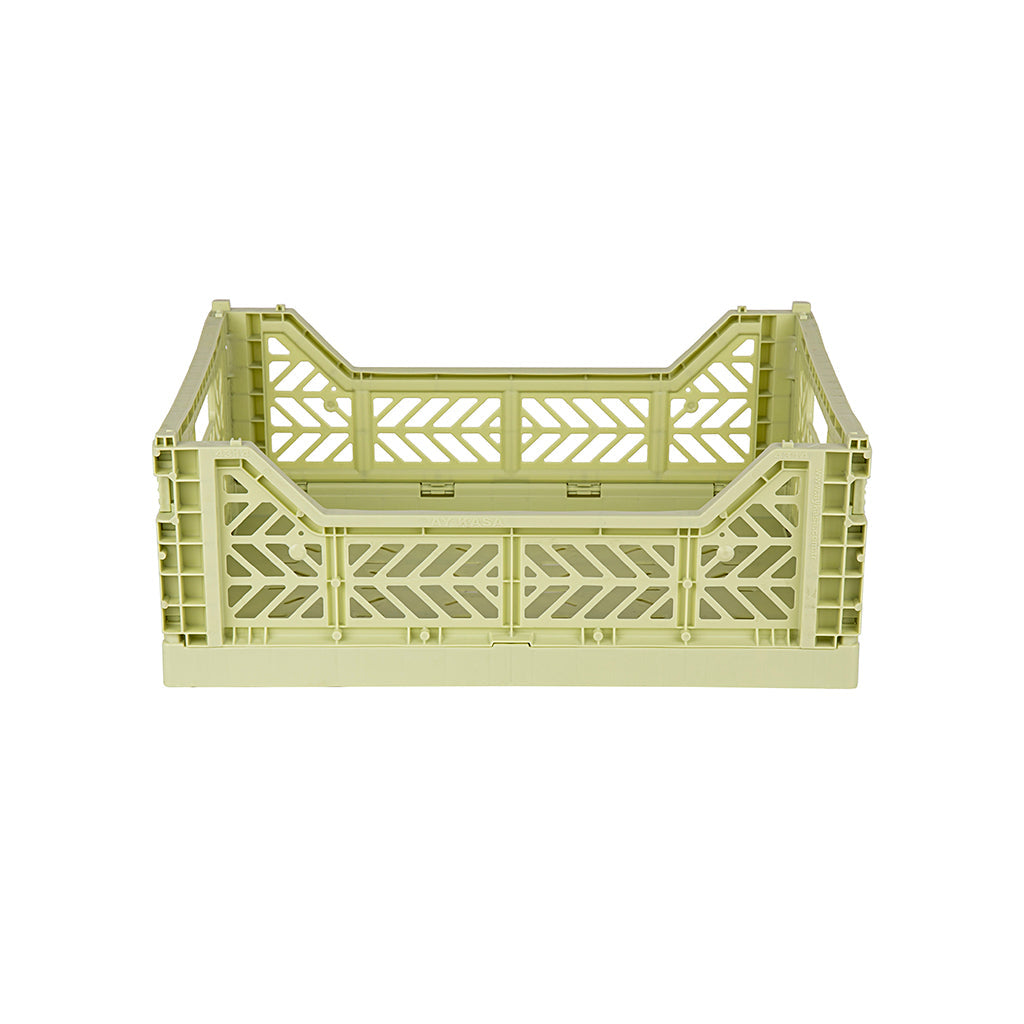 Aykasa Midi sammenleggbar kasse, Lime cream