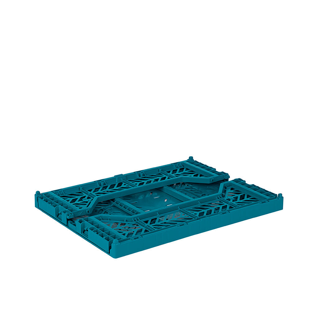 Aykasa Midi sammenleggbar kasse, Peacock green