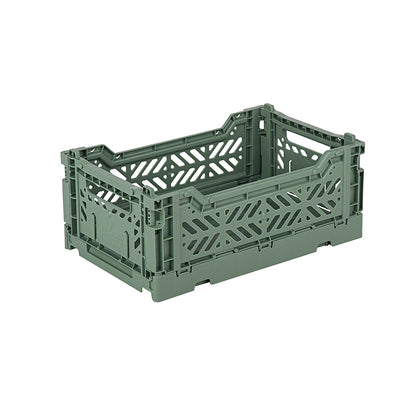 Aykasa Mini sammenleggbar kasse, Almond green