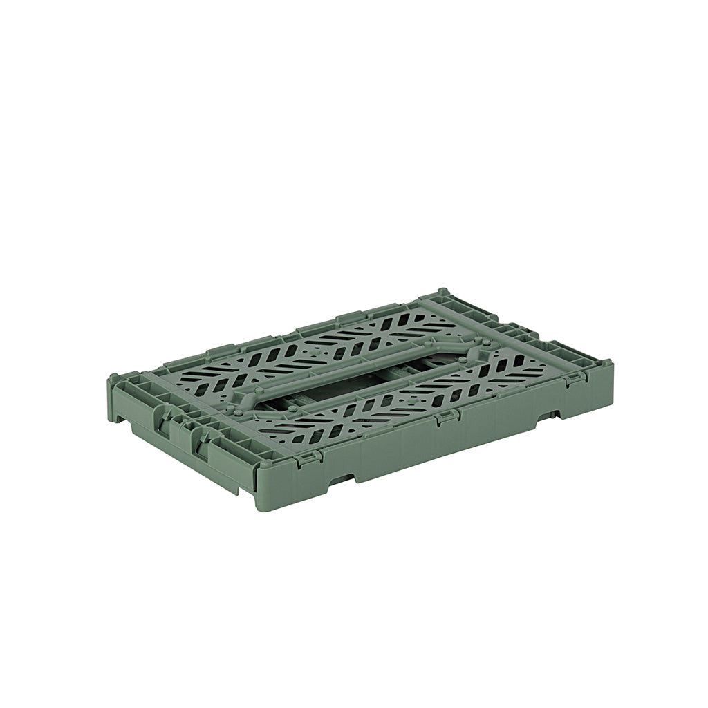 Aykasa Mini sammenleggbar kasse, Almond green