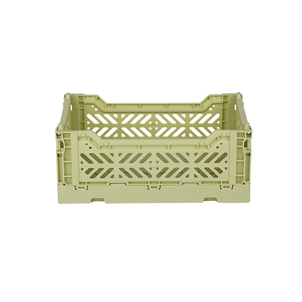Aykasa Mini sammenleggbar kasse, Lime cream