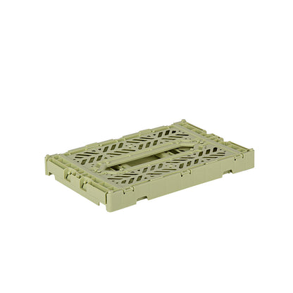 Aykasa Mini sammenleggbar kasse, Lime cream