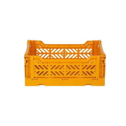 Aykasa Mini sammenleggbar kasse, Mustard