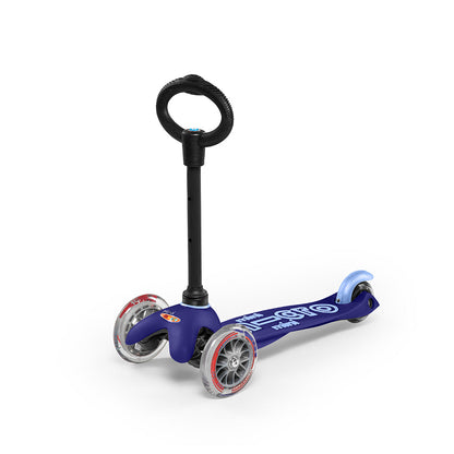 Micro Mini 3i-1 Deluxe sparkesykkel - Blå