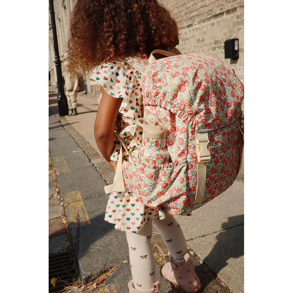 Konges Sløjd Clover skolesekk med gympose og regntrekk - Kaluka