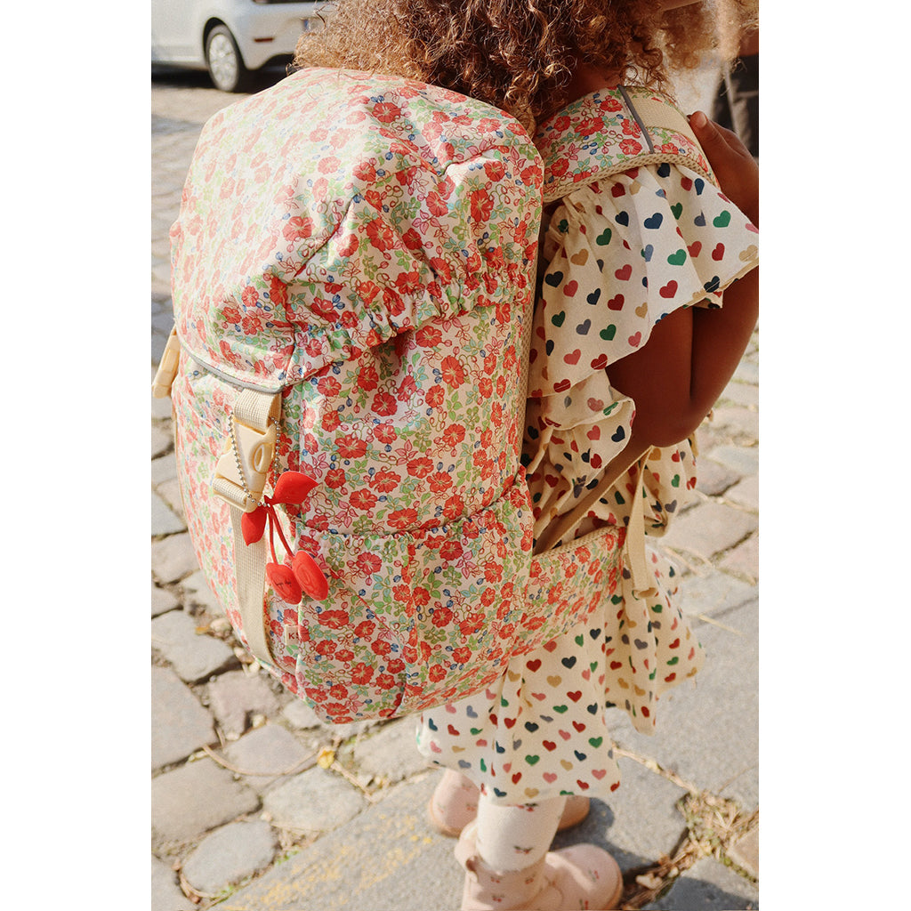 Konges Sløjd Clover skolesekk med gympose og regntrekk - Kaluka