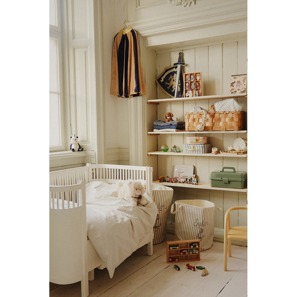 Konges Sløjd juniorsengetøy, GOTS - Verona blues