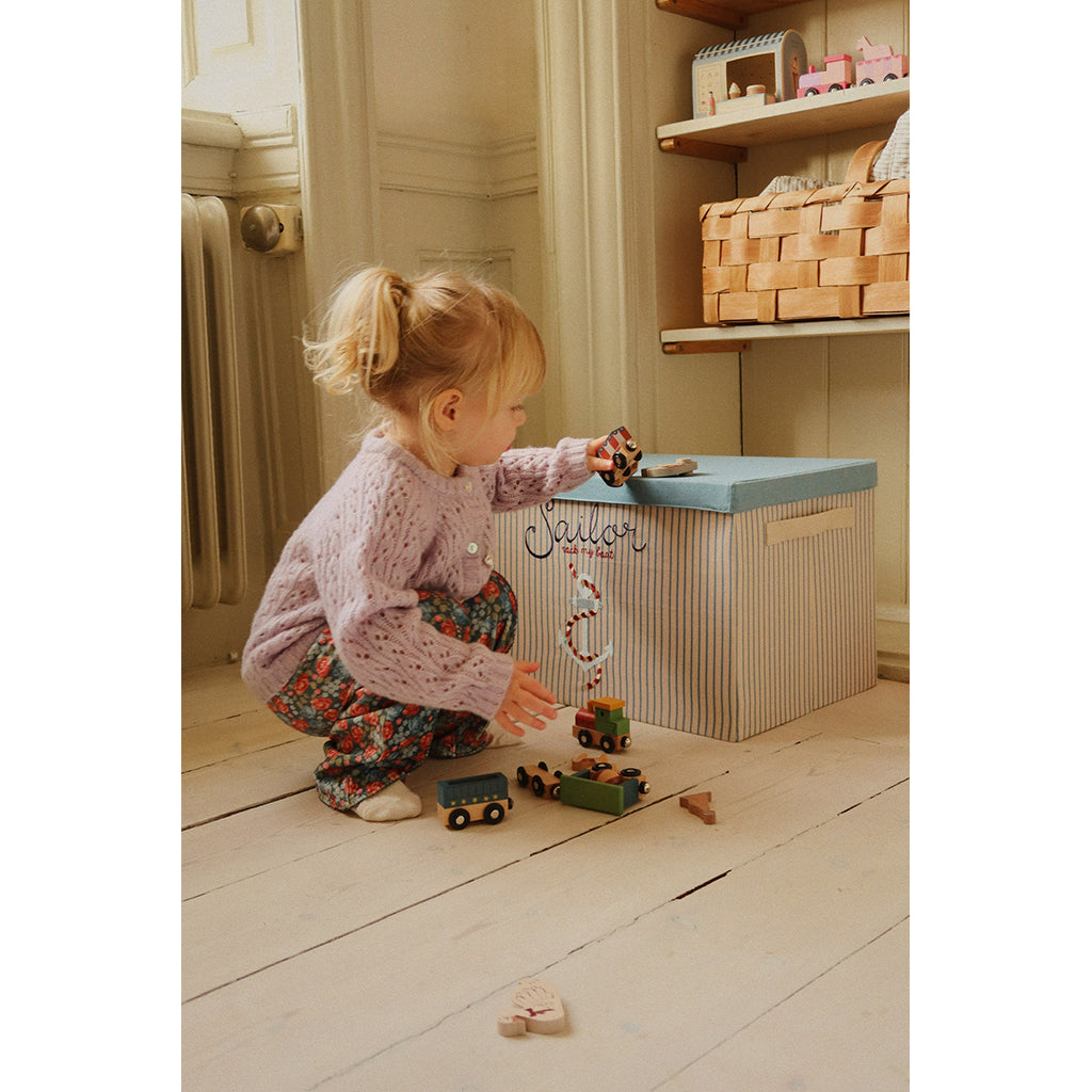 Konges Sløjd, stoffoppbevaringsboks, stor - Sailor