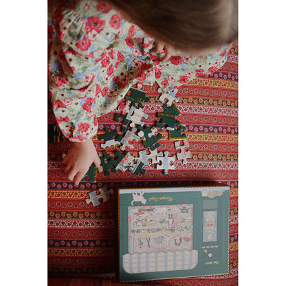 Konges Sløjd puslespill, toy shop – 100 brikker