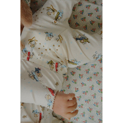 Konges Sløjd babysengetøy, økologisk GOTS - Verona blues