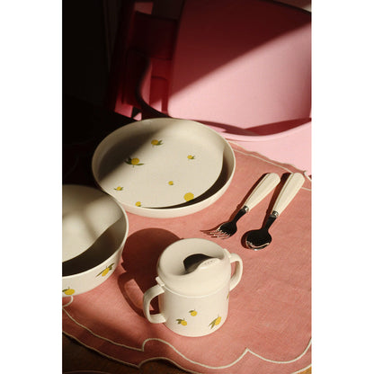 Konges Sløjd bestikksett i rustfritt stål, 8 stk. - Creme-Onyx