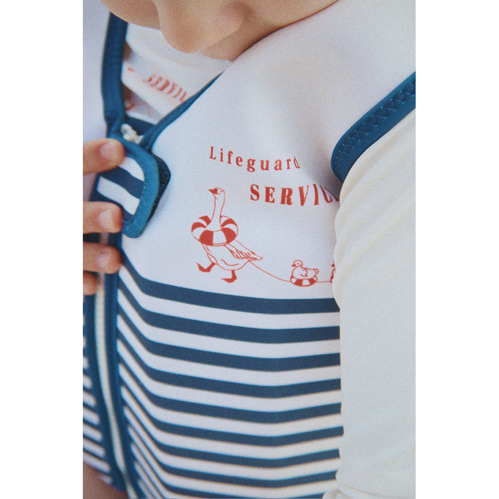 Konges Sløjd Ellis svømmevest, Marine stripe