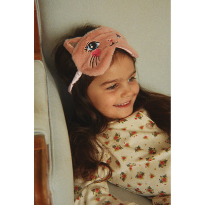 Konges Sløjd sleep mask, Cat – Rosa pink