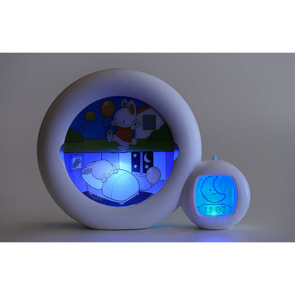 Claessens Kids Kid´Sleep vekkerklokke med natt- og dagindikasjon, Moon