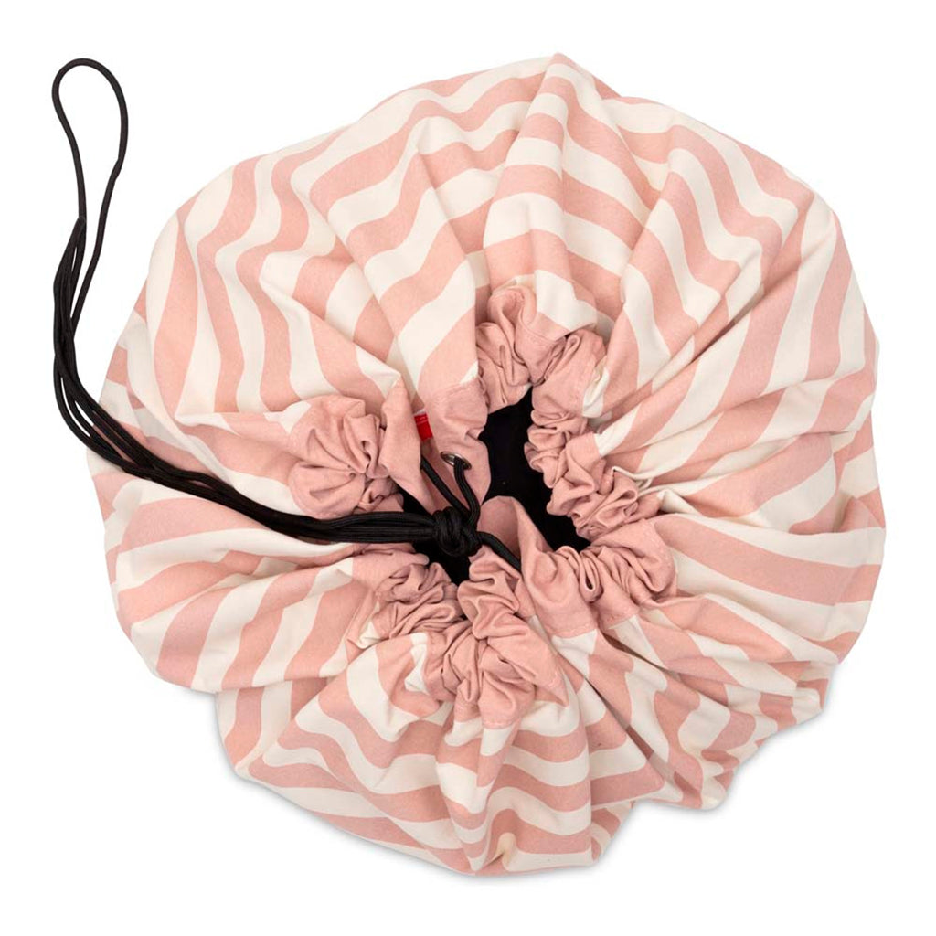 Play&amp;Go To-i-én teppe, Stripes pink