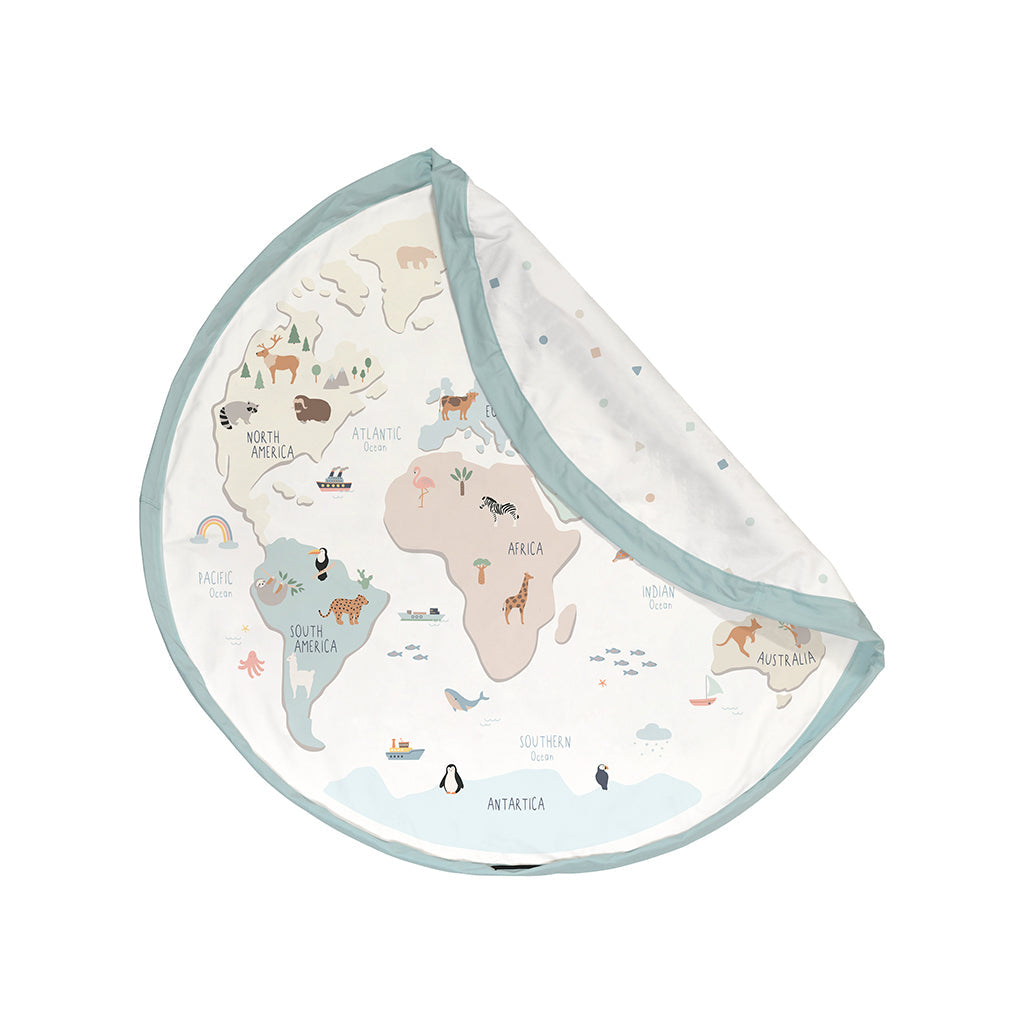 Play&amp;Go 2-i-1 teppe, Verdenskart