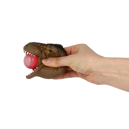 Keycraft gummi dinosaurhode m. bobletunge, ass.