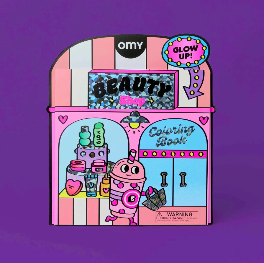 OMY malebok, Coloring Boutique - Beauty Shop