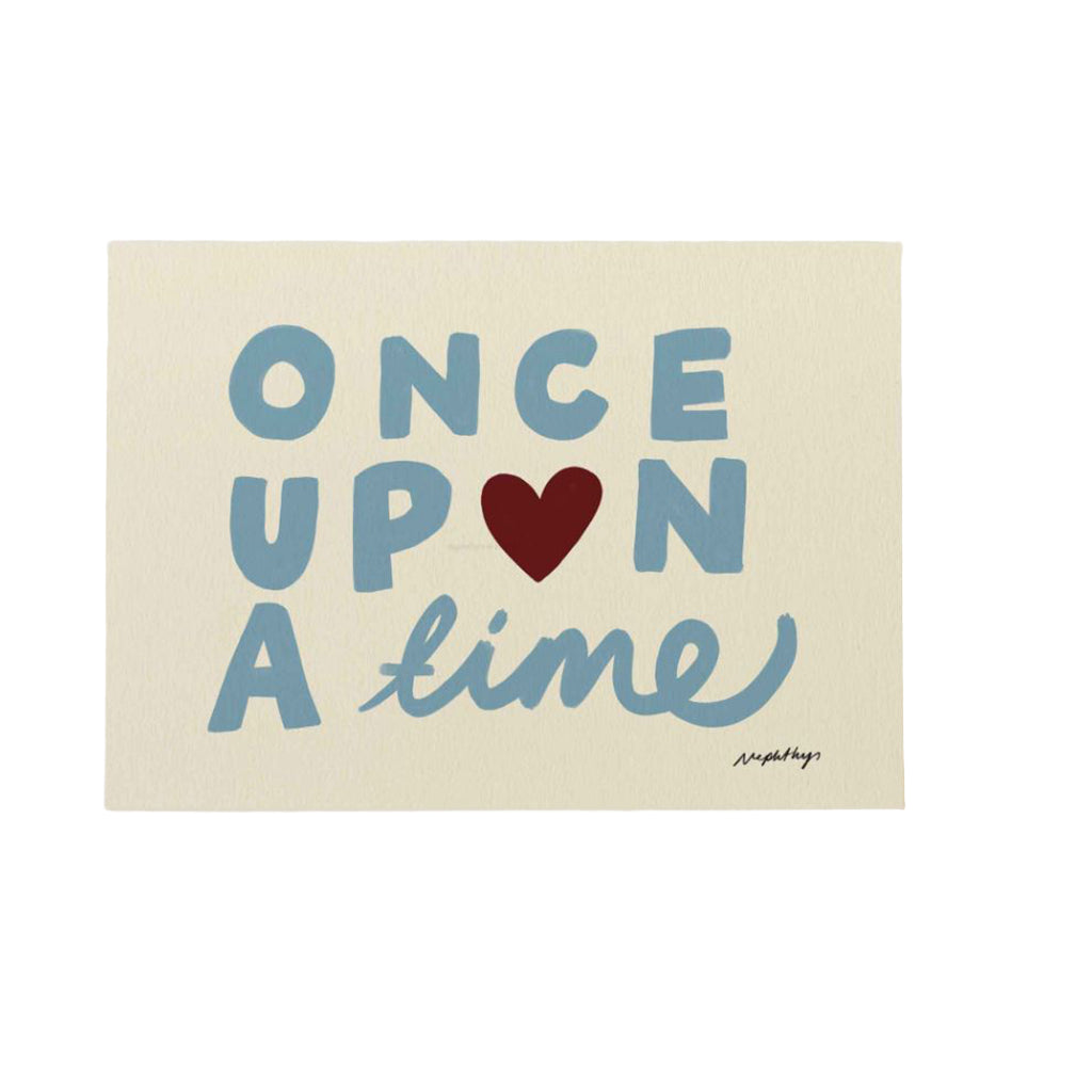 Nephthys Illustrated plakat, Once upon a Time - A4