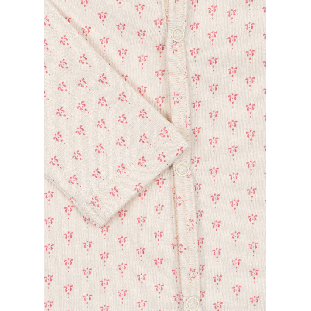 Fanga Fontana Bello bodystocking med lange ermer, Punto rosa - str. 1 - 6 mnd.