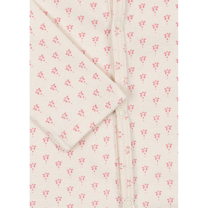 Fanga Fontana Bello bodystocking med lange ermer, Punto rosa - str. 1 - 6 mnd.