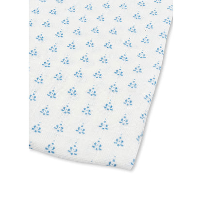 Fanga Fontana Bellini stofble, økologisk muslin, 3-pak – Punto blue