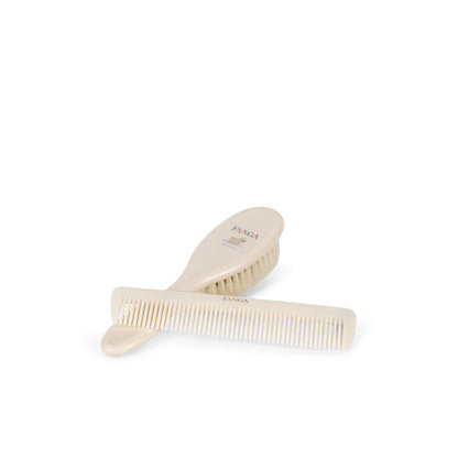 Fanga Fontana Baby hårbørstesæt, Beige