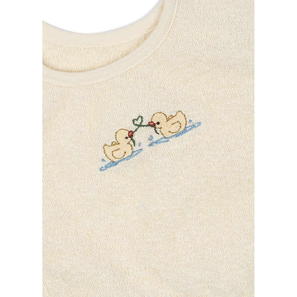 Fanga Fontana Fio Terry hagesmekke, GOTS, 2-pakning - Antique white