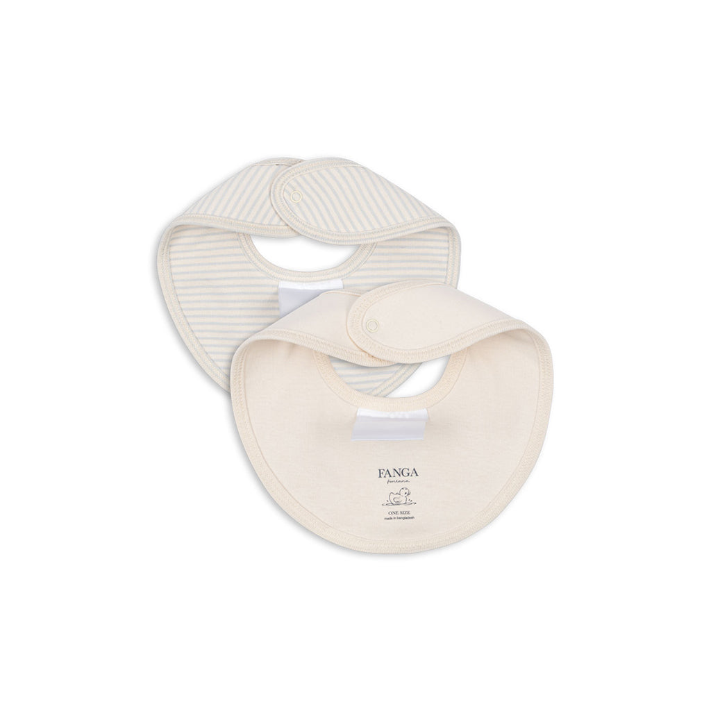 Fanga Fontana smekke, Fio Stripe, 2-pak – Blue mix