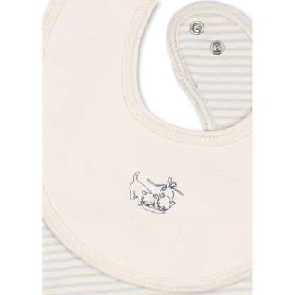 Fanga Fontana smekke, Fio Stripe, 2-pak – Blue mix