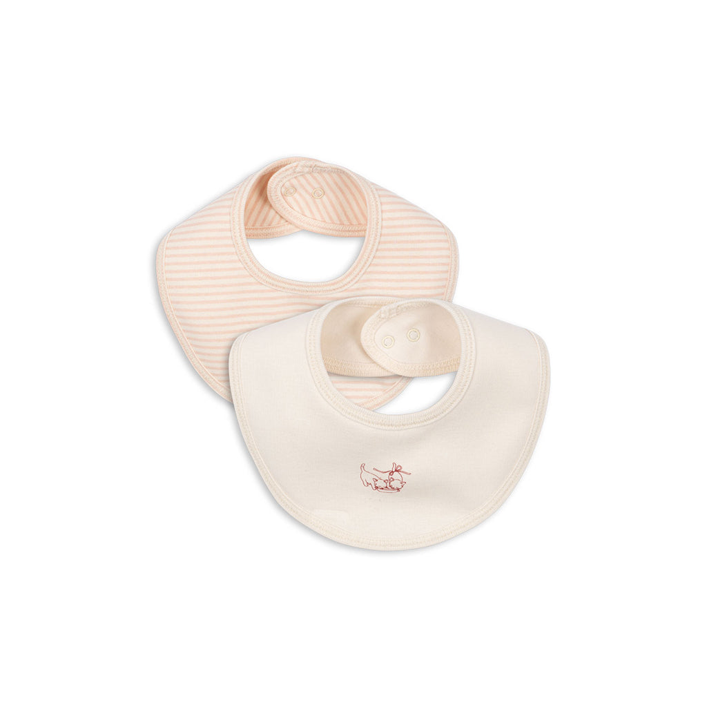 Fanga Fontana hagesmækt, Fio Stripe, 2-pak -  Blush mix