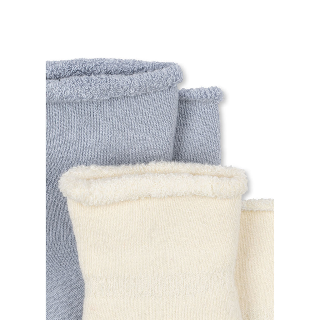 Fanga Fontana Vicino babystrømper, 2-pak - Gray dawn - str. 15-21