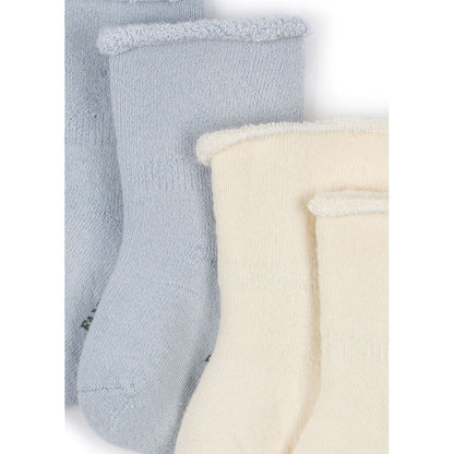 Fanga Fontana Vicino babystrømper, 2-pak - Gray dawn - str. 15-21