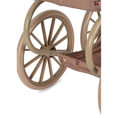 Konges Sløjd Minnie Dukkevogn med veske - Cherry blush