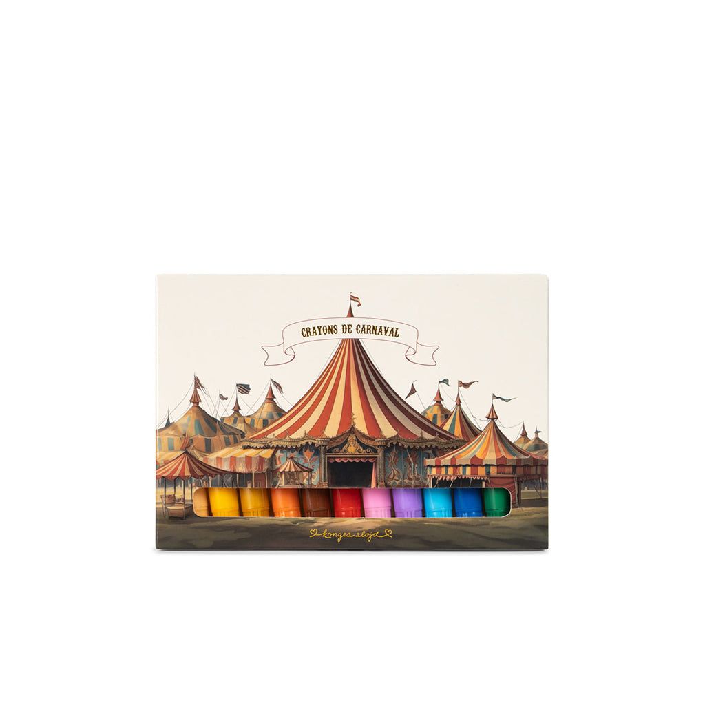 Konges Sløjd tegneblokk og 10 gelékritt