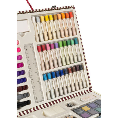 Konges Sløjd Mitt kreative sett, Koffert med tegneutstyr