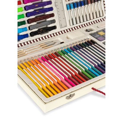 Konges Sløjd Mitt kreative sett, Koffert med tegneutstyr