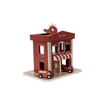 Konges Sløjd Brannstasjon i tre