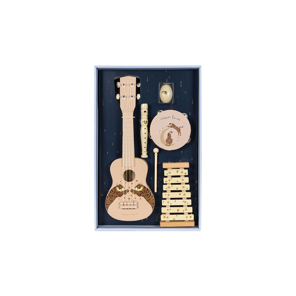 Konges Sløjd Sett med musikkinstrumenter, All I wish for - Tiger Sand