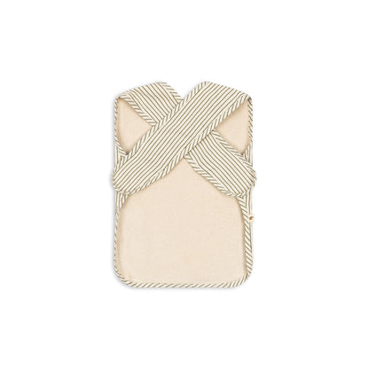 Konges Sløjd Comea Frill smekke, økologisk  - Tea stripe