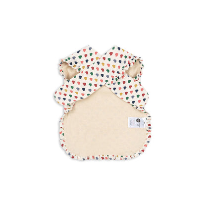 Konges Sløjd Comea Frill smekke, økologisk – Coeur Coloré