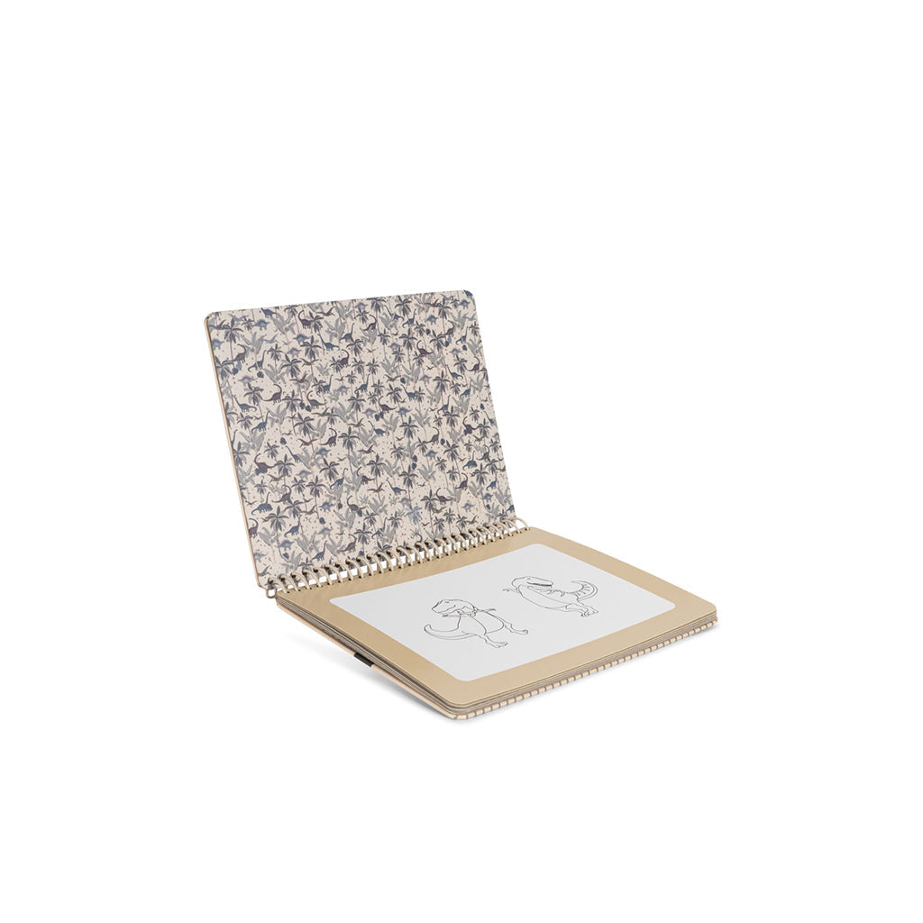 Konges Sløjd Magisk malebok med vannpen, Dino