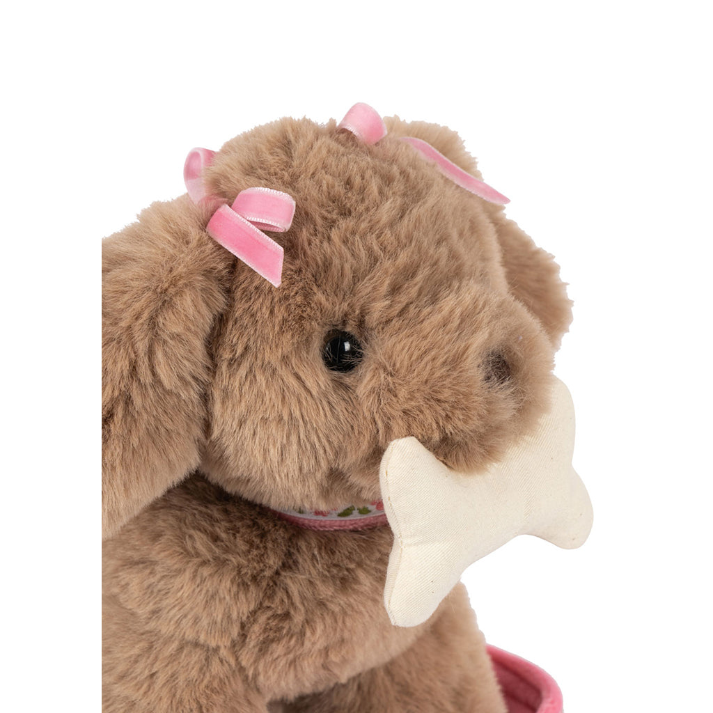 Konges Sløjd Maude hund i veske, Pink Check