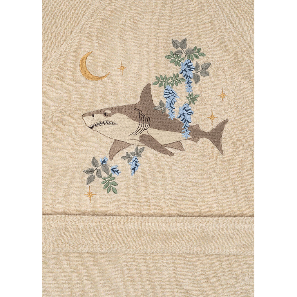 Konges Sløjd Terry badekåpe for barn, Summer Sand - Str. baby, smårolling, junior